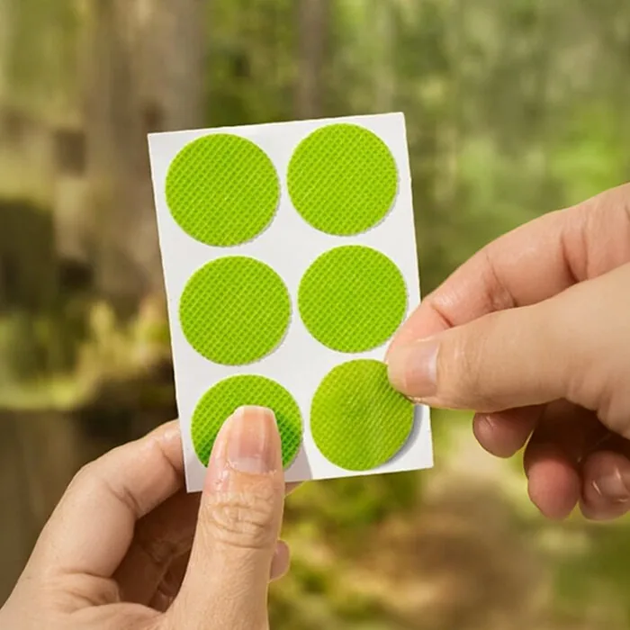 Peel the patch off its board